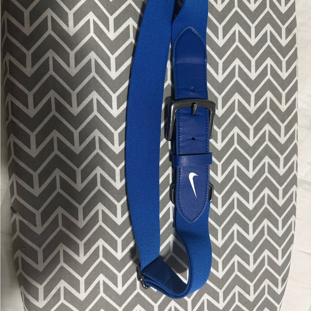 Nike Blue Men's baseball belt